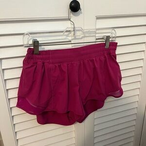 Lulu lemon women’s size 12 pink shorts